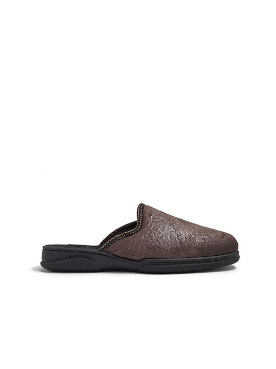 Medies Men's Slipper Brown