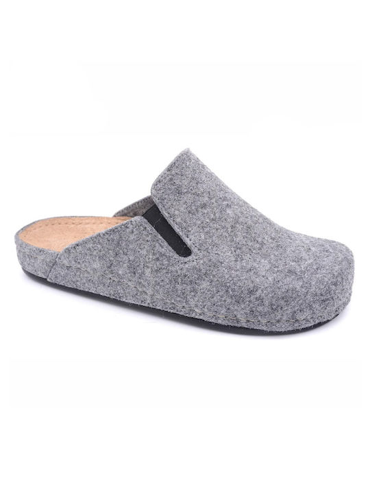 Comfort Way Shoes Papuci bărbați iarna Gray