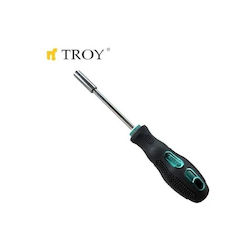 Troy Adapter with Drive Size 1/4'' and Adapter Output for Bit Troy Adapter with Drive Size 1/4'' and Adapter Output for Bit