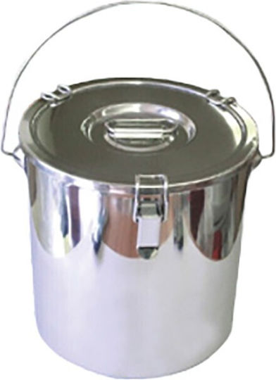 JDS Stainless Steel Marmite Capacity 50lt with Diameter 40cm and Height 40cm.