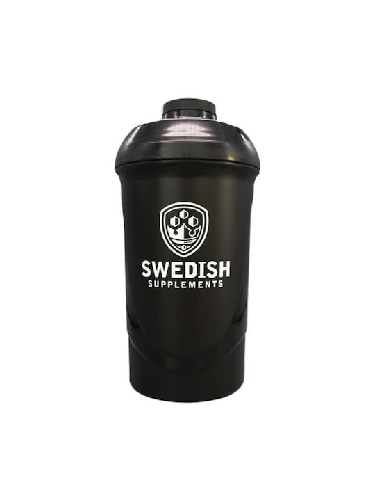 Swedish Supplements Shaker Protein 600ml Kunststoff Schwarz