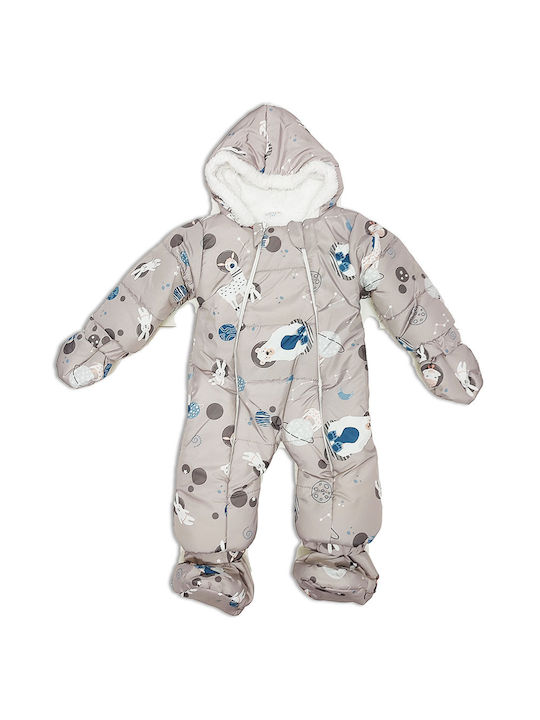 Maibella Kids Baby Ausgehstrampler Beige