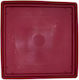 Atmosphera Plate Pot Plastic Red 26x26cm 10059065