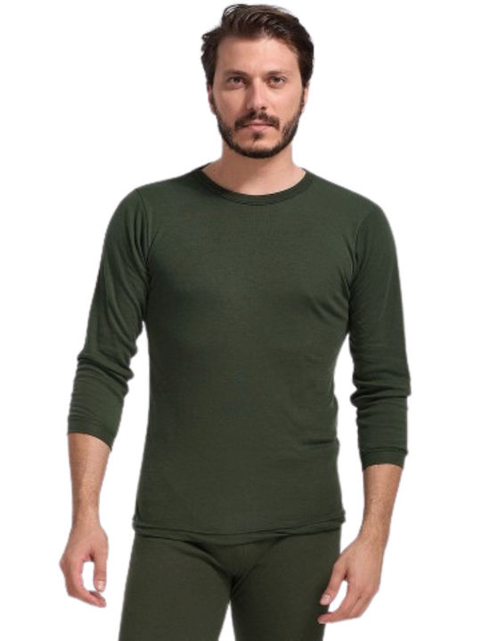 Lilis Herren Thermo Langarmshirt Grün