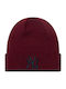 League Essential Beanie Unisex Beanie Knitted in Red color
