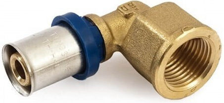 Rinaldi Pettinaroli Pipe Elbow Fitting Multilayer Pipe Female 3684050201