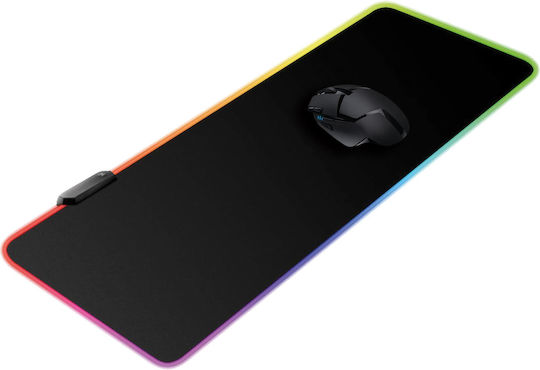 Platinet Varr Gaming Mouse Pad XXL (900mm) With RGB Lighting Via USB Black PL0444
