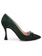 Labrini Green Heels