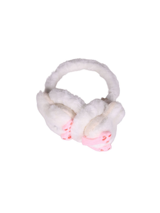 Earmuffs Fur White