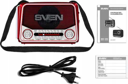 Sven SRP-525 mit USB Rot