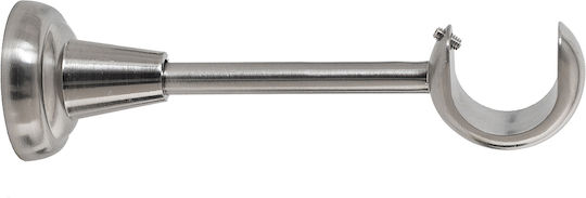 Sockel der Vorhangschiene Wand Chrome 2Stück