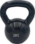 Profit Kettlebell Βινυλίου 20kg Μαύρο