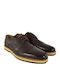 Men's Leather Casual Shoes Brown