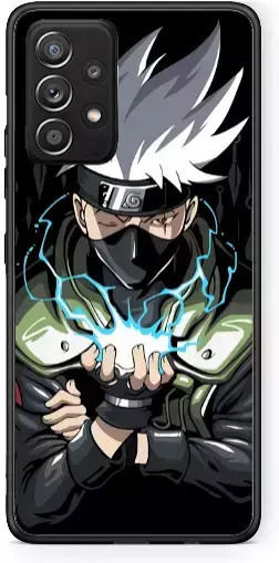Smartfits Kakashi Hatake Back Cover Μαύρο (Galaxy A52 / A52s)