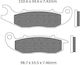 Honda Motorcycle Brake Pads for Piaggio Liberty