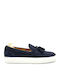 Men's Leather Loafers Blue