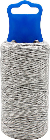 Tpster Връзка Памучно Сив 1.5mm x 90m