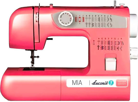 Lucznik Domestic Sewing Machine Mia Red