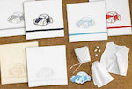 Christening Oilcloths Set White