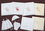 Christening Oilcloths Set White