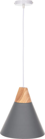 HomeMarkt Deckenleuchte Grau 25x12x125cm
