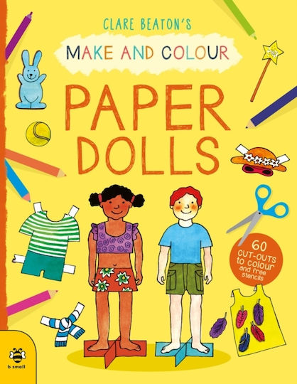 Malbuch Make & Colour Papierpuppen