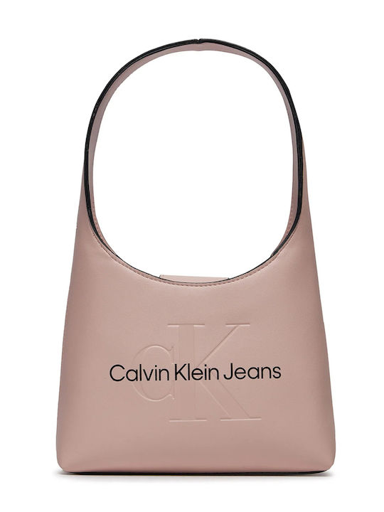 Calvin Klein Γυναικεία Τσάντα Ώμου Ροζ