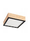 Lamkur Deckenleuchte 31cm Beige mit Fassung E27