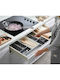 Joseph Joseph Free Composition Plastic Drawer Cutlery Tray 43.9x5cm 10 Pieces Grey
