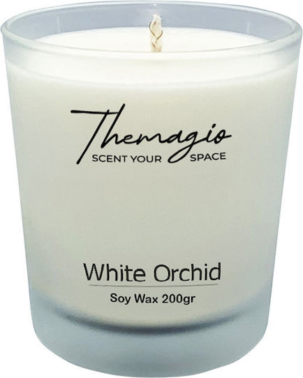 Themagio Aromatic Soy Candle In Jar With Black Orchid Perfume 200gr