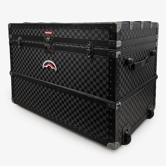 Sprayground Herren Henny Treasure Mode Brust 76 X 54 X 49 Cm Schwarze Aufbewahrungsbox