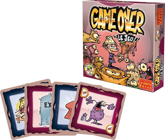 Brettspiel Game Over für 2-4 Spieler 5+ Jahre (FR) Asmodee