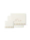 Interbaby Unicornio Baby Sheets Set Cradle Cotton White 50x80cm 3pcs