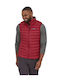 Women's Short Puffer Jacket for Winter Red