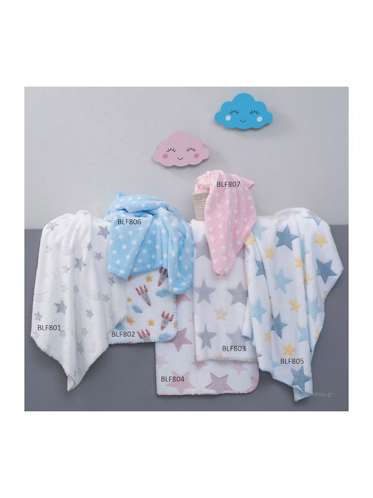 Palamaiki Κουβέρτα Αγκαλιάς & Λίκνου Bfl Fleece 75x100εκ.