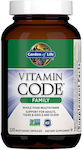 Garden Of Life Vitamin Code Family Βιταμίνη 120 φυτικές κάψουλες