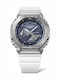 Casio G-shock Women's Watch Chronograph with White Rubber Strap