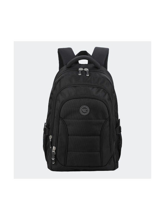 Aoking Stoff Rucksack Schwarz 21Es