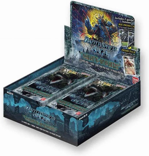 Namco - Bandai Aquatic Invaders Booster-Box (24 Packs) Battle Spirits Saga Booster-Box