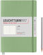 Leuchtturm1917 Med Dotted Тетрадка 123 Листа A5 с Точки Зелен