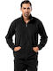 Men's Fleece Cardigan Black