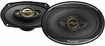 Pioneer Set Car Oval Speakers 6x9" 600W RMS (4 Way)