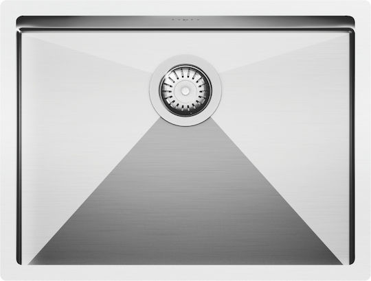Helika Helika Enna Undermount Inox Μ59xΠ45cm Silver Helika Helika Enna Undermount Inox Μ59xΠ45cm Silver