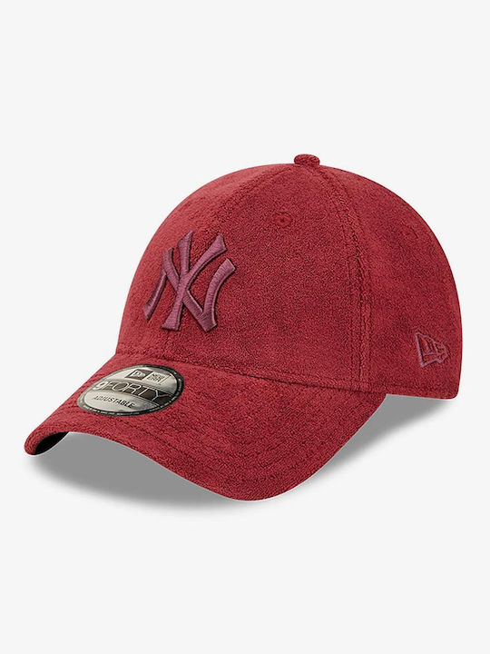 New Era 9forty Adjustable Cap Jockey Red