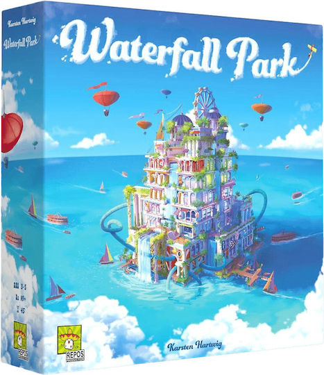 Board Game Waterfall Park for 3-5 Players 8+ Years Old (EN) Repos Production