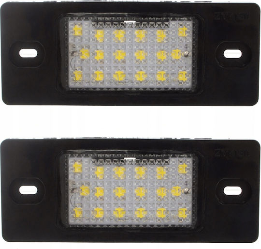 AutoTune Φώτα Πινακίδας Led 2W για Mercedes-Benz V Volkswagen Golf