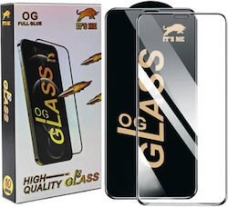 Samsung Full Glue Full Face Tempered Glass Black (Galaxy S22+ 5G)