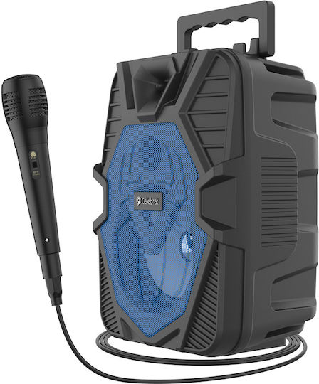 Celebrat Karaoke Speaker with Wired Microphone GTS-1248 Blue