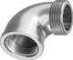 Γωνία Σωλήνα Inox 1/4" Αρσενικό/Θηλυκό 90° Inox 304 Ws9604 ‎9604-4-1-1/2