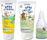 Frezyderm Σετ Περιποίησης Baby Cream 175ml, Baby Liquid Talk 150ml, Λάδι για τη Νινίδα 3τμχ